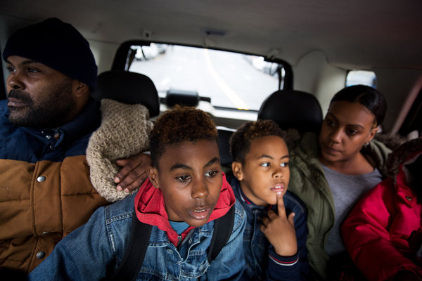 Guns are pulled over insults on social media, said Amani Allen, center, a Rens player in Harlem. One former teammate was shot in the neck, he said.  Damon Winter / The New York Times